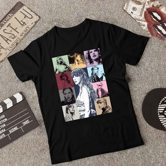 Iconic Pop Star Tour Themed Short Sleeve Crewneck T-Shirt unisex up to 5XL