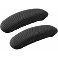 thumbnail image 1 of Black-1 Pair Polyester Armrest Covers for Office Chair - Removable, Elastic, Washable and Waterproof, 1 of 5