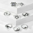 thumbnail image 5 of YYKihy Rings Finger Vintage Jewelry For Women Boho Set Midi Opal Ring Rings, 5 of 8