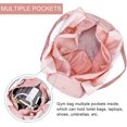 thumbnail image 4 of Waterproof Duffel Bag Pink For Women and Men Swim Sports Travel Gym Bag,19.68inch, 4 of 13