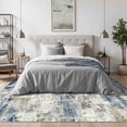 thumbnail image 2 of KUETH 8'x10' Area Rugs for Living Room, Machine Washable Rugs, Non Slip Vintage Lightweight Indoor Rug, Ultra Thin Low Pile Chenille Print Rug for Bedroom Dining Room Home Office, 2 of 6