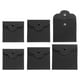 thumbnail image 1 of Uxcell 6 Pcs Mini Bolsa para Joyas, Pequeñas Bolsas de Microfibra para Joyas, Bolsa de Almacenamiento de Regalo Suave para Joyas, Bolsa de Viaje para Joyas para Mujeres Anillos Collar Pulsera, Negro, 1 of 7