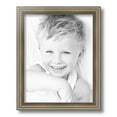 thumbnail image 2 of ArtToFrames 11" x 14" Silver Picture Frame, 11x14 inch Silver Wood Poster Frame (WOM-5023), 2 of 7