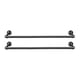 thumbnail image 1 of SONGMICS Perchero de Pared para Ropa, Perchero de Barra para Colgar Ropa Industrial, Juego de 2, Ahorro de Espacio, 92 x 30 x 7,5 cm, Fácil Montaje, para Espacios Reducidos, Negro, 1 of 5