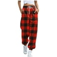 thumbnail image 2 of Qmyliery Christmas Fashion Printed Women Sweatpants Drawstring Jogger Pants with Pocket, 2 of 7