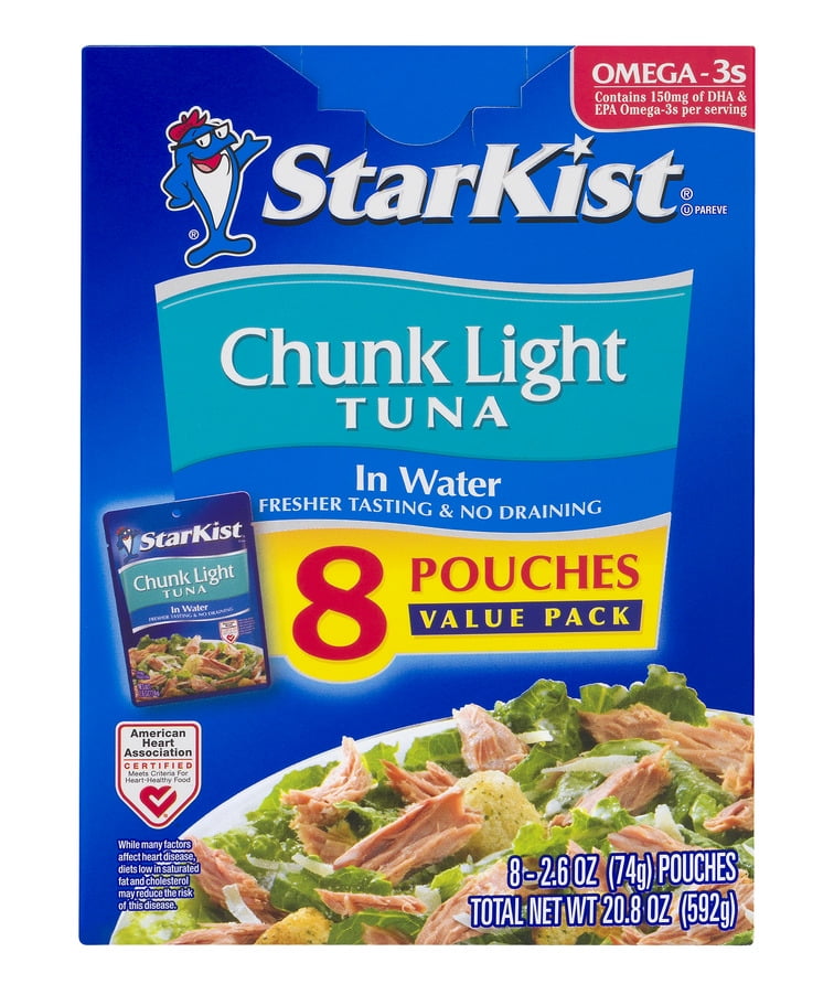 chunk light tuna in water starkist