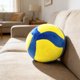 thumbnail image 4 of Pelota de voleibol de peluche de 19,9 cm, suave, para niños; manta acogedora para el dormitorio; deportes de interior y exterior para niños y niñas ( / Amarillo, 4 of 6