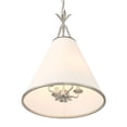 thumbnail image 4 of 564-SA Crystorama Lighting Broche - 4 Light Pendant-22.75 Inch Tall and 18 Inch Wide-Antique Silver Finish, 4 of 7