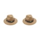 thumbnail image 3 of Minnieouse Sombreros de Panamá ajustables de algodón para niños unisex - Última tendencia Durable Niños Elegantes Niñas Gorras Niños Fácil Type4 NO4, 3 of 6