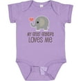 thumbnail image 3 of Inktastic Great Grandpa Loves Me Boys or Girls Baby Bodysuit, 3 of 5