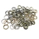 thumbnail image 4 of 50 Pcs Anillos Abiertos de Colores Mixtos Llamativos de Metal Puede Utilizar para Hebilla de Enlace de Cuero 13mm Macarena Anillos de salto de metal, 4 of 8
