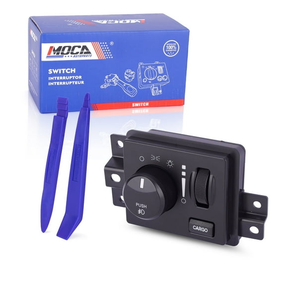 MOCA AUTOPARTS HLS-1349 Headlight Switch Fit for 2005-2010 Dodge Dakota & 2006-2009 Dodge Ram 1500 2500 3500 & 2008-2010 Dodge Ram 4500 5500