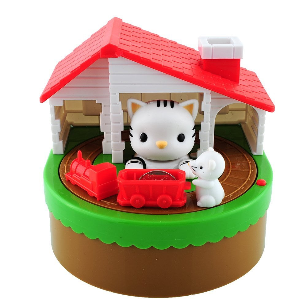 cat and mouse cast iron money box vintage cat and mouse cast iron money box vintage