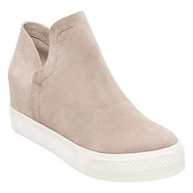 Steve madden wrangle hotsell suede platform wedge sneakers