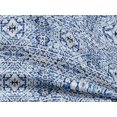 thumbnail image 5 of oneOone Rayon Medium Blue Fabric Block Fabric For Sewing Printed Craft Fabric By The Yard 56 Inch Wide-FQ, 5 of 5