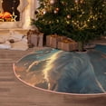 thumbnail image 5 of Sikiie Starry Sky Cloud Wolf Nativity Christmas Tree Skirt, Jesus Christian Winter Holiday Tree Mat Decoration(30-48IN)48", 5 of 6