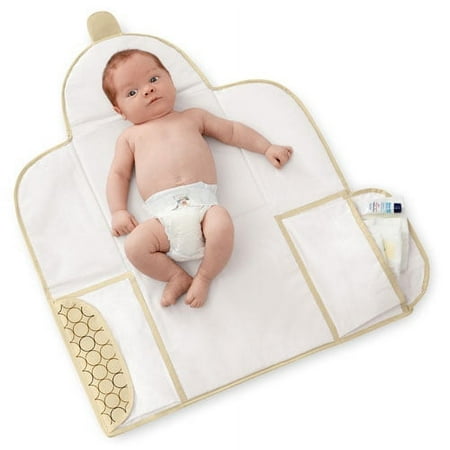 Kiddopotamus - Deluxe ChangeAway Portable Changing Kit, Khaki