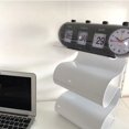 thumbnail image 4 of Calendar Alarm Clock, Innovative Accurate Time Desktop Clock  For Home For Bedroom White,Black, 4 of 8