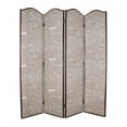 thumbnail image 2 of 1" x 80" x 84" Tan Wood Galore  Screen, 2 of 2