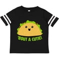 thumbnail image 3 of Inktastic Taco Bout a Cutie Cute Taco Pun Boys or Girls Toddler T-Shirt, 3 of 5