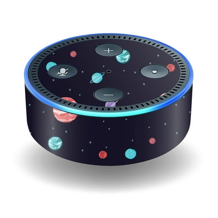 Skin For Amazon Echo Dot (2nd Gen) - Bright Night Sky | MightySkins Protective, Durable, and Unique Vinyl Decal wrap cover | Easy To Apply, Remove, and Change