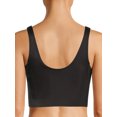 thumbnail image 3 of Cupid Women's Firm Control Top Shaping Scoop Neck Lounge Bra Shapewear, 3 of 8