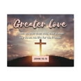 thumbnail image 5 of Scripture Walls Greater Love Cross John 15:13 Bible Verse Canvas Christian Wall Art Ready to Hang Unframed, 5 of 17