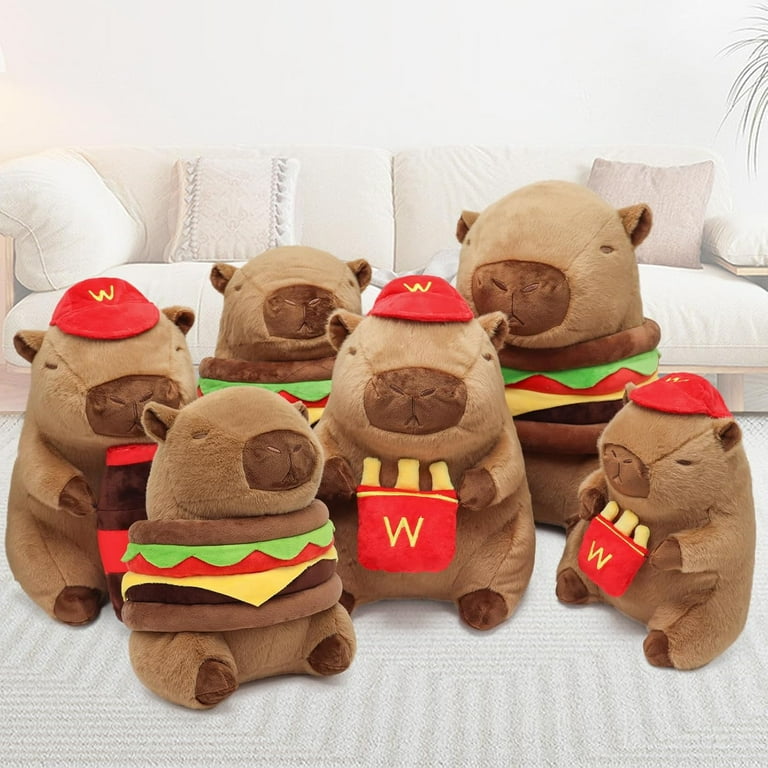 French Fries Capybara Plush Cute French Fry Capybara