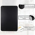 thumbnail image 4 of Rectangle Mirror Wall Mounted, Large Size Bathroom Vanity Wall Mirror with Rounded Corner Metal Frame 24" x 32" - Black, 4 of 5