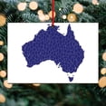 thumbnail image 3 of CafePress - Australia Map Mosaic - Wood Rectangle Ornament 6"x4", 3 of 3