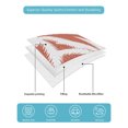 thumbnail image 5 of Quilts Twin XL Size, Red Tropical Tree Soft Comforter Bedding Set for Bed, Summer Coastal Palm Trees Lightweight Quilted Bedspread with Pillow Cover(2 Pieces) for All Season, 68x98 Inch, 5 of 7