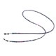 thumbnail image 1 of Cordón para gafas de mujer, correa de primera calidad, collar de cuerda Azul oscuro, 1 of 7