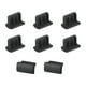 thumbnail image 1 of Tapón de silicona anti-polvo para Mini USB negro 10 piezas, 1 of 4