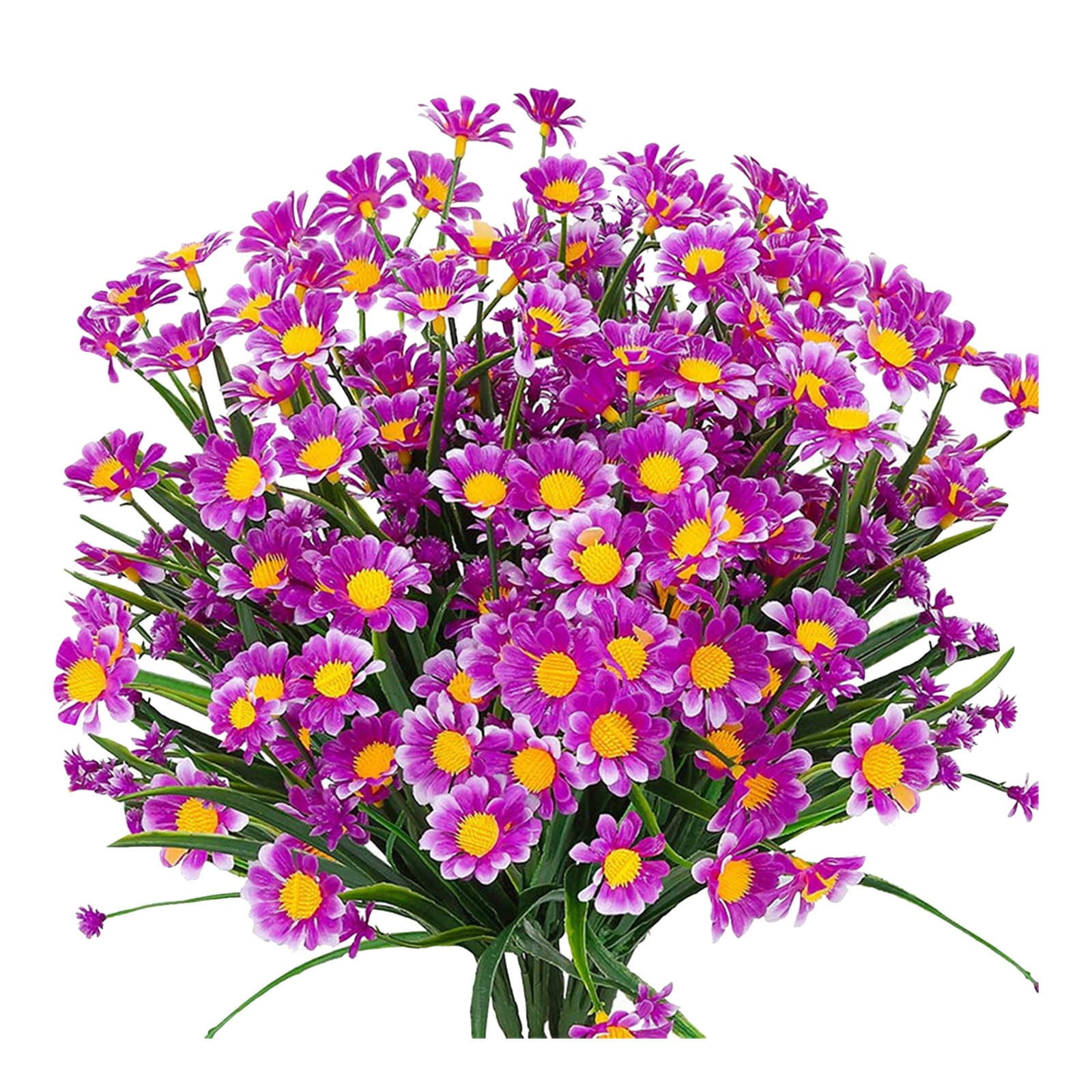 Artificial Flower Bouquet Filler 2 Pc Daisies Non Fading That Decorate