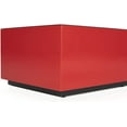 thumbnail image 4 of SONOROUS CTB-120 Table Basse / Table Centrale Tout en Verre - Rouge Écarlate (Édition Limitée), 4 of 6