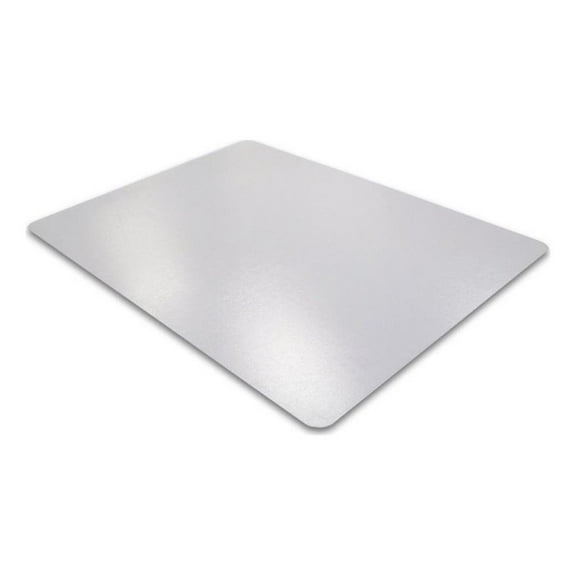Ecotex® Recycled Rectangular Chair Mat with Anti-Slip Backing For Hard Floors - 48" x 51"
