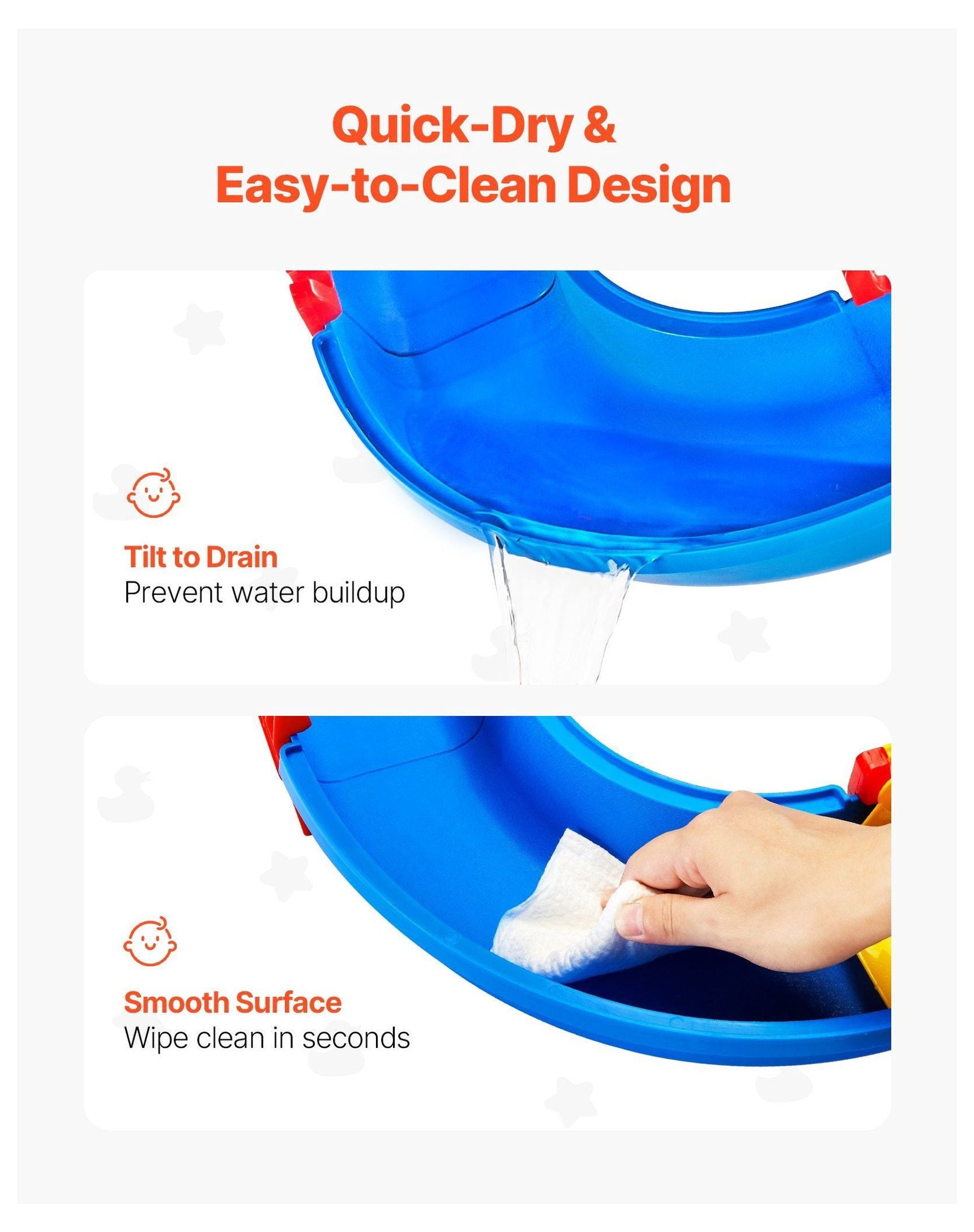 Water Table for s, Water Play Table with 39 Accessories, Outdoor Sensory Table Waterway for 3+ Year Olds Boys Girls, Summer Water Toys