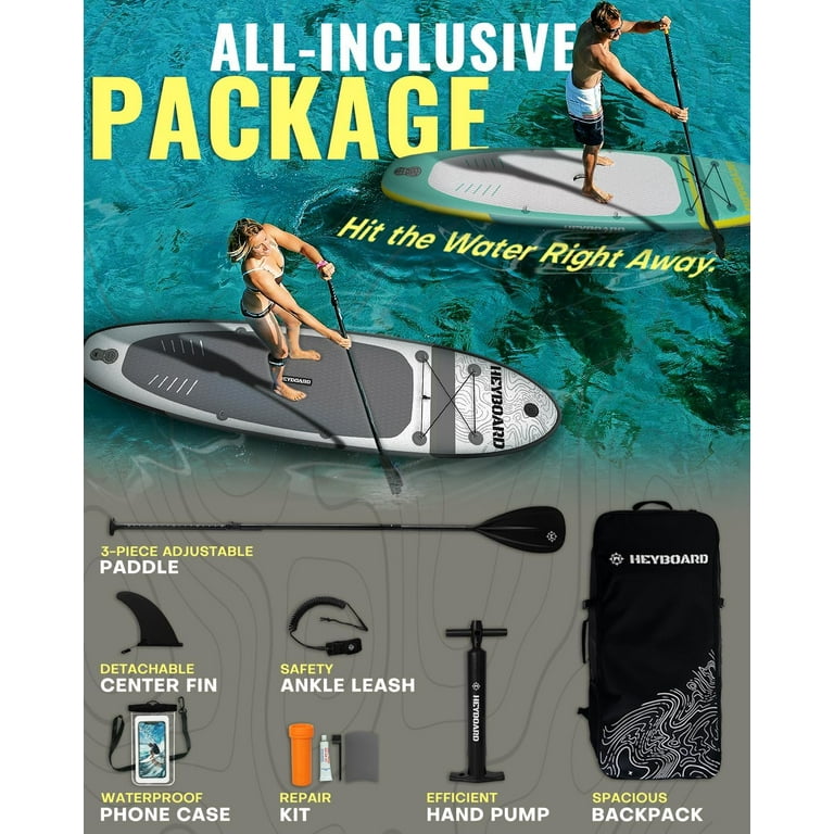 heyboard SUPボード HEYBOARD Inflatable Stand Up Paddle Board 10'/10'6” Standup