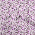 thumbnail image 1 of oneOone Rayon Purple Fabric Water Color Sewing Material Print Fabric By The Yard 56 Inch Wide, 1 of 4