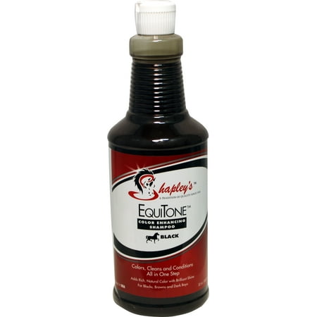 Shapleys Grooming Products 08642465 Shapley'S Equitone Color Enhancing Horse Shampoo - Black 32