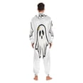 thumbnail image 7 of IAUYY Unisex Adult Onesie Pajamas Ultra-Soft Crystal-Soft Fabric, Halloween Adult Onesie Pajamas Adults,With a Zipper Plus Size Onesie Pajamas, Of Simplicity Vector, 7 of 7