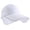White, variant on Ponytail Friendly Sun Hat with Retractable Brim, Ice Silk UPF 50+, Full Face UV Protection, 1 Piece, One Size