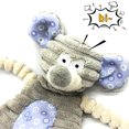 thumbnail image 4 of Dog Corduroy Toy Stuffed - Rabbit Mouse Soft Puppy Squeaky Toy Pet Teething Toy, 4 of 10