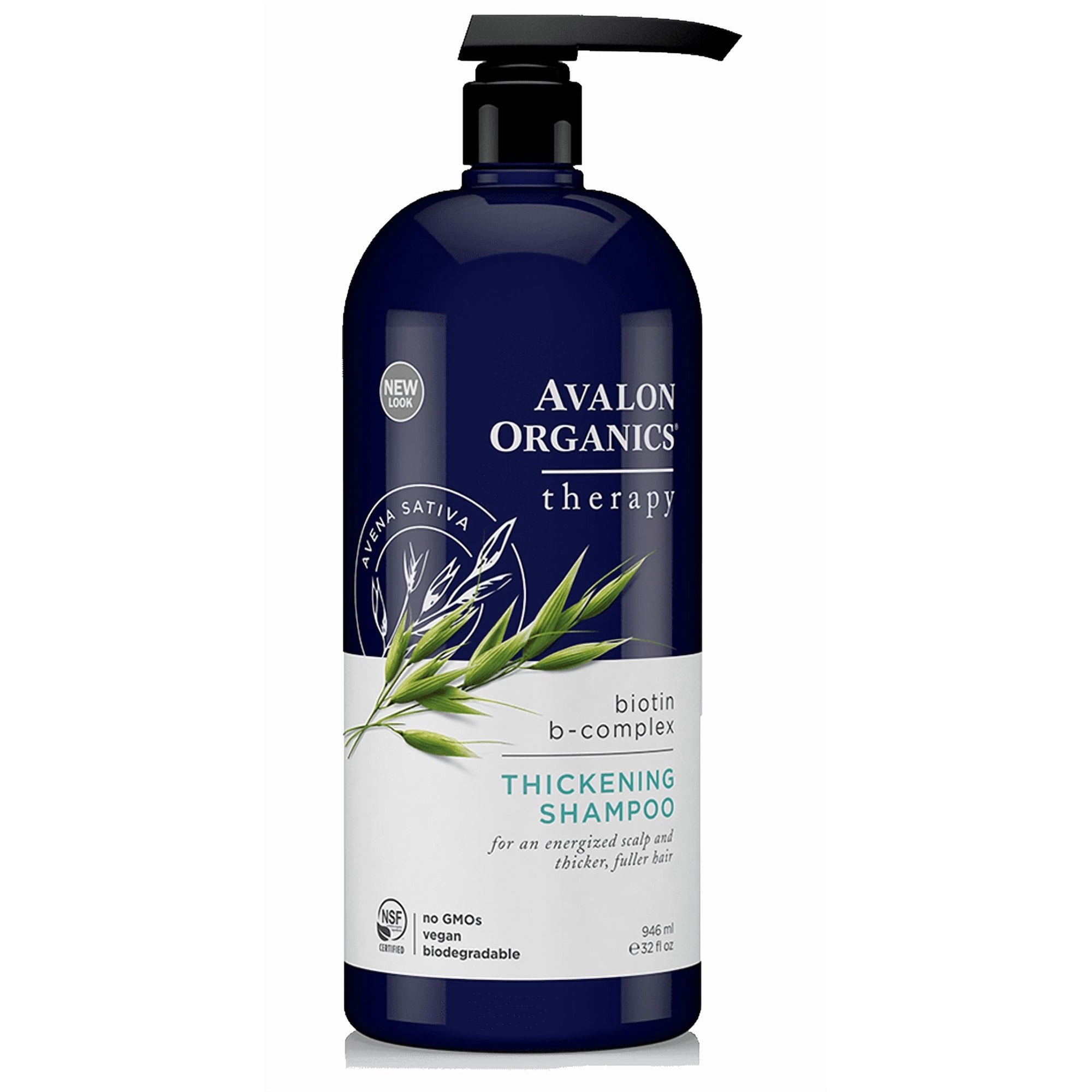 アヴァロンオーガニクス ビオチンBコンプレックス シャンプー 32fl oz (946ml) Avalon Organics Thickening Biotin B-Complex Shampoo ヘアケア バスタイム