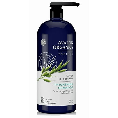 Avalon Organics Thickening Biotin B-Complex Shampoo, 32 Fl Oz
