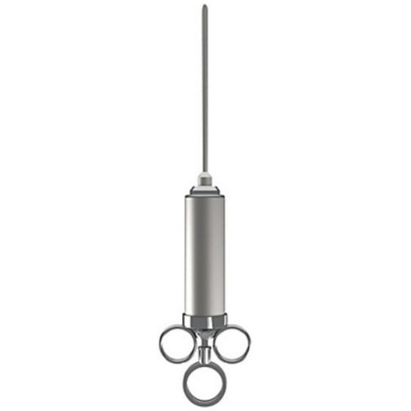 Char-Griller 9312 Meat Marinade Injector Perforated Needle Stainless Steel