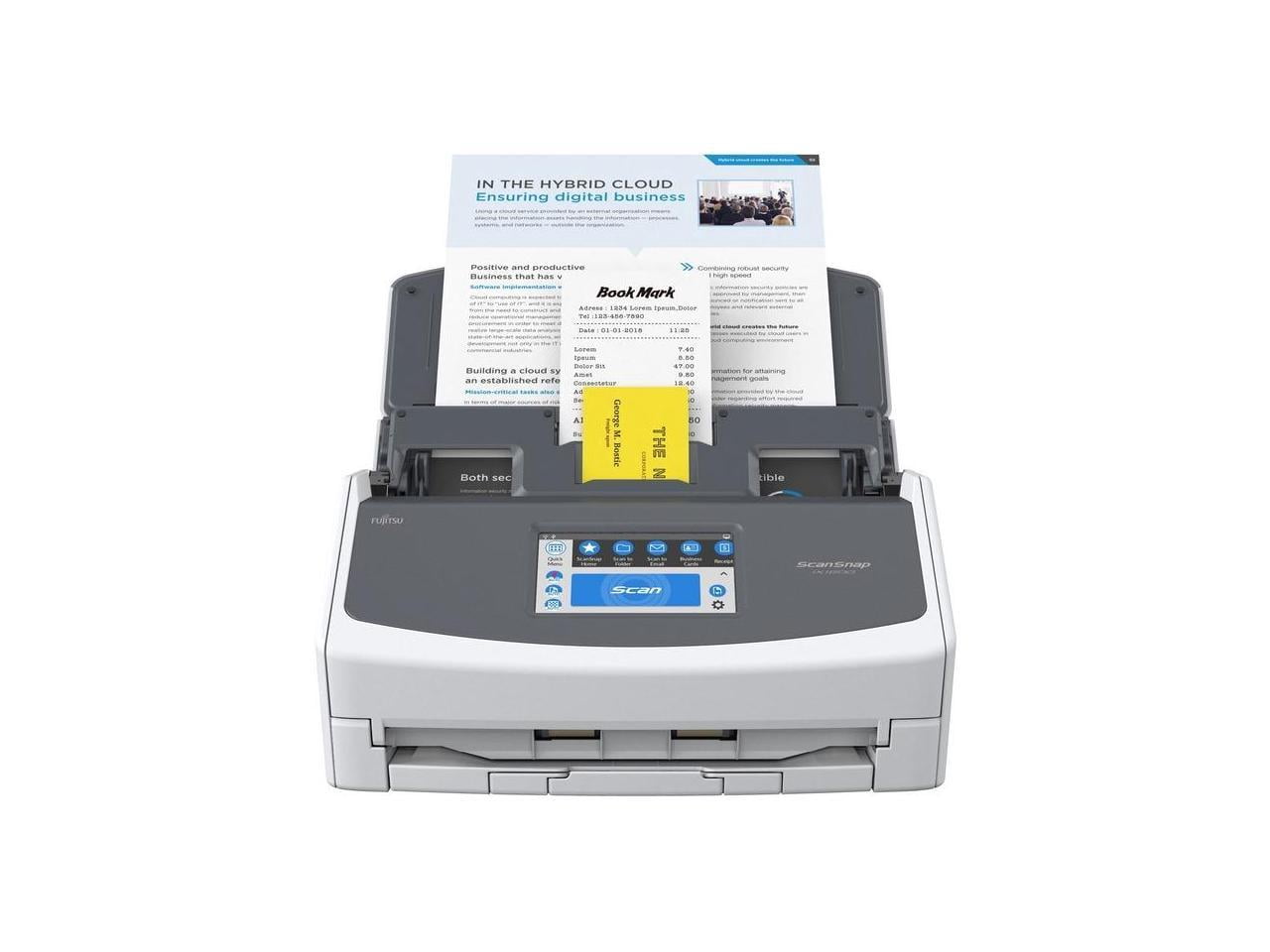Ricoh ScanSnap iX1600 Wireless Cloud Scanner Color with USB Ricoh ScanSnap iX1600 Wireless Cloud Scanner Color with USB