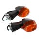 thumbnail image 4 of 2 piezas de luces intermitentes para motocicleta, accesorios de repuesto delanteros o traseros, fáciles de instalar. Amarillo, 4 of 9