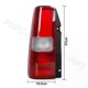 thumbnail image 3 of Tail Light Brake Light Turn Signal Lamp For SUZUKI JIMNY SN413 HARD TOP 1998 1999 2000 2001-2015 2016 2017 For Car 3627581A31, 3 of 5
