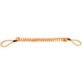 thumbnail image 1 of Bloqueo de disco Recordatorio Cable Bicicleta Motocicleta Seguridad Cordón Resorte Bobina Cuerda Naranja Naranja 1.5m Sharpla Cordón enrollado de acero, 1 of 6
